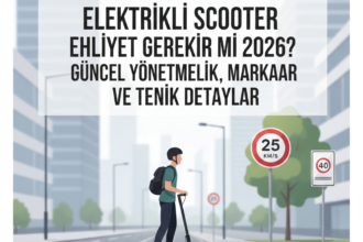 Elektrikli scooter ehliyet gerekir mi 2026? Güncel Yönetmelik, Markalar ve Teknik Detaylar